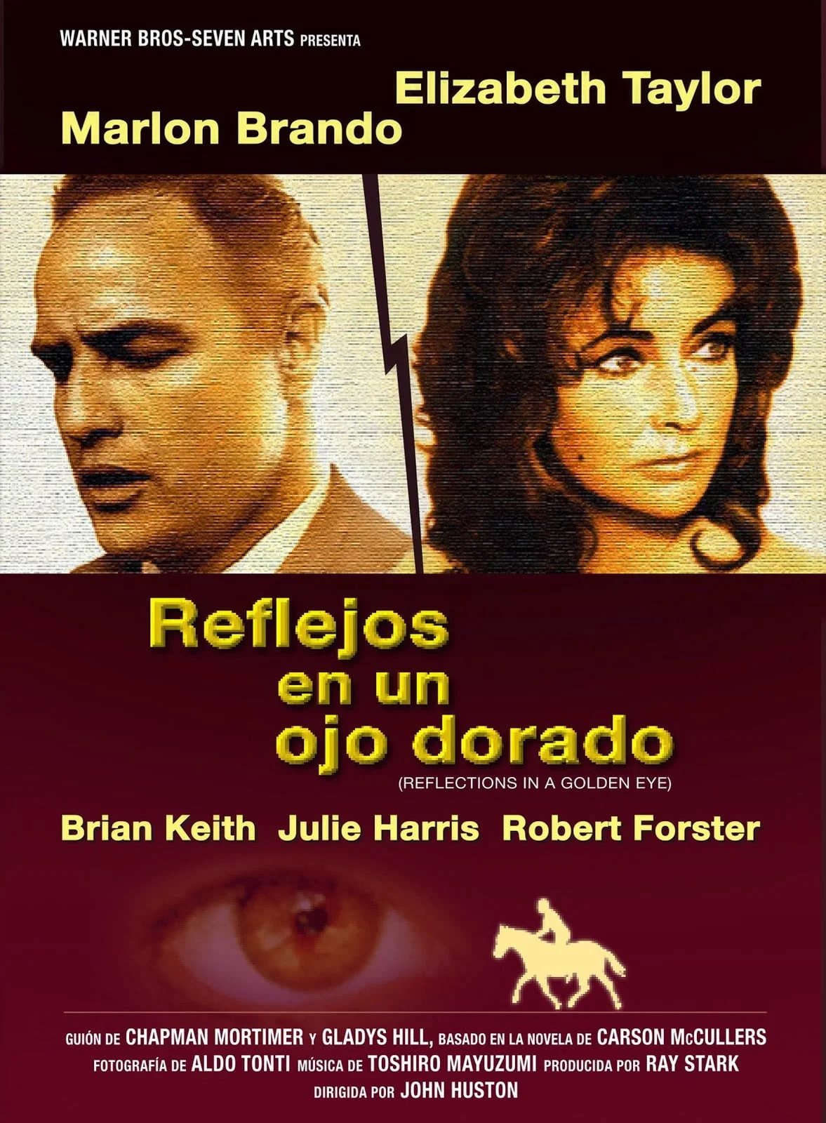 Reflejos de un ojo Dorado (1967)